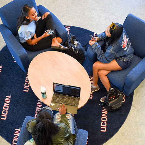 Students in the Student Union