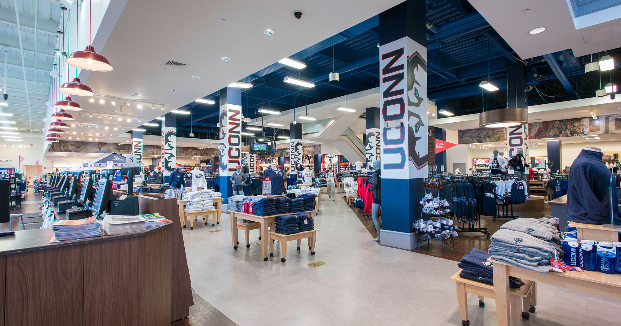 UConn Bookstore Inside